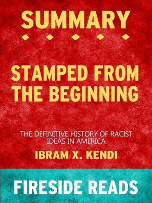 cover image of Summary of Stamped from the Beginning